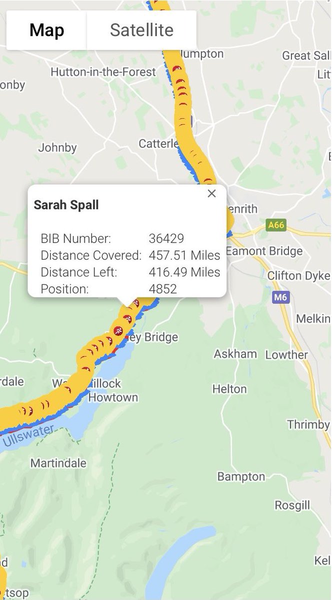 SarahJSpall's tweet photo. I’ve also just passed the half-way mark in my #RunLeJog challenge, just coming out of the Lake District (just for Christina) & As a result #EndToEnd have just donated a meal to someone in need on my behalf #MoveToEndHunger #CSR https://t.co/tzQjNYOnCD