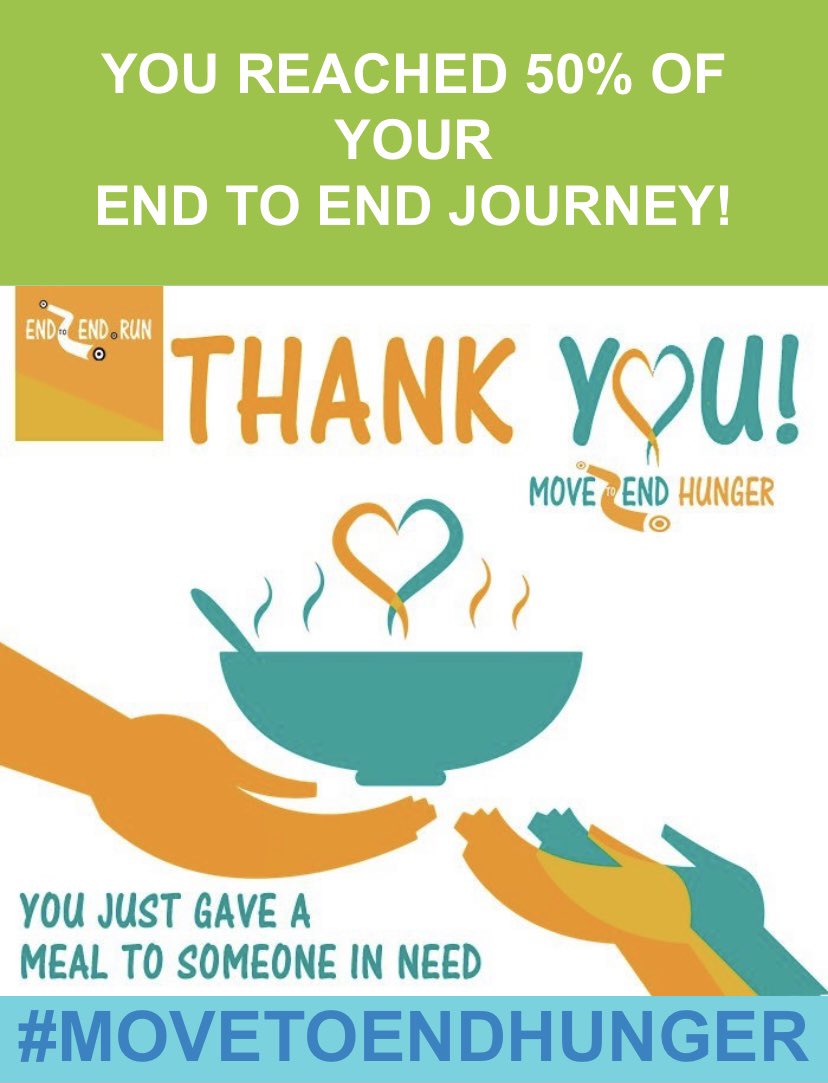 SarahJSpall's tweet photo. I’ve also just passed the half-way mark in my #RunLeJog challenge, just coming out of the Lake District (just for Christina) & As a result #EndToEnd have just donated a meal to someone in need on my behalf #MoveToEndHunger #CSR https://t.co/tzQjNYOnCD