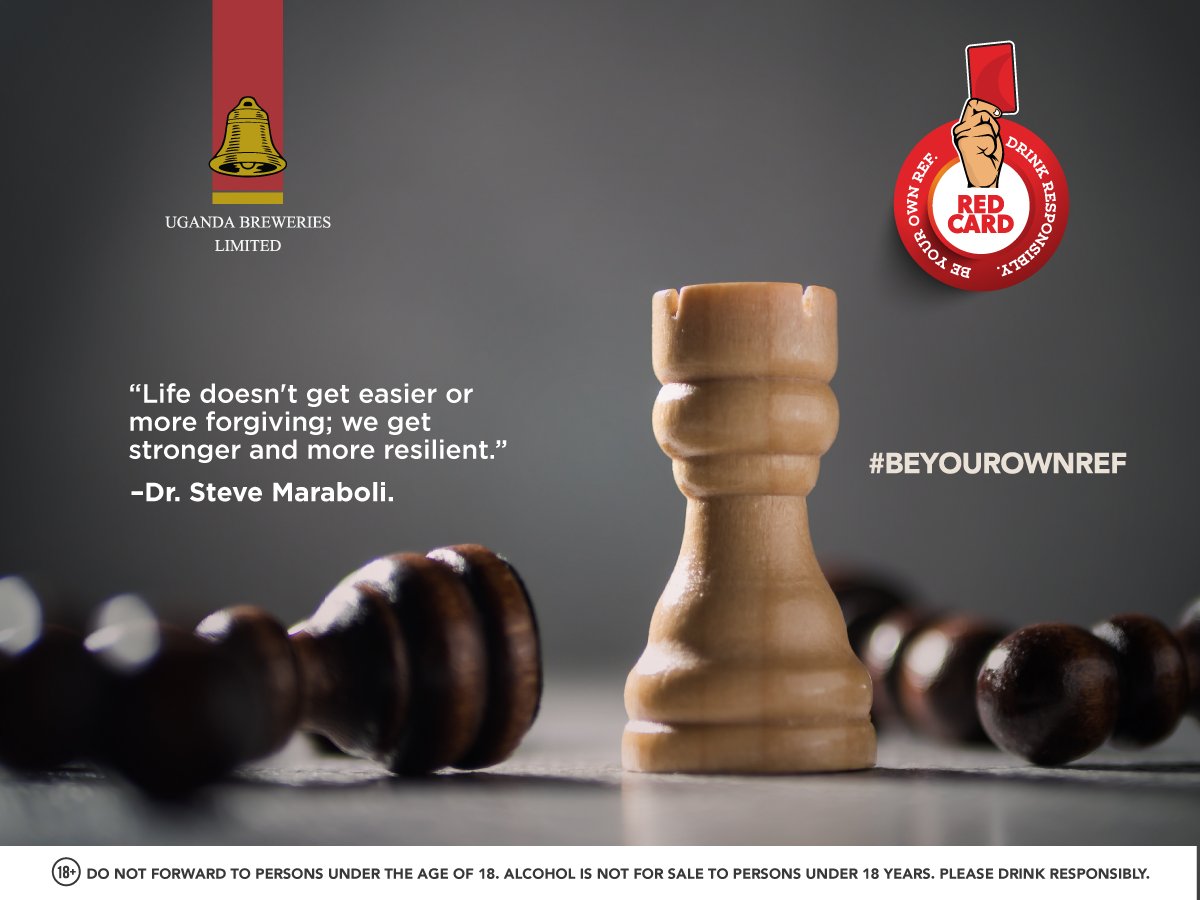 RedCardUganda's tweet photo. Although we’re in a time that is unusually challenging, let’s all do what it takes to not only get through but also to come out even better than before. Stay safe and stay motivated as we plan to figure out how to navigate life post-Coronavirus.
#StrongerTogether
#BeYourOwnRef https://t.co/uHCE77d3bn