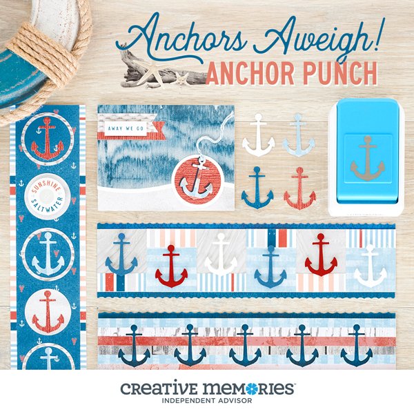 MemoryKeepingR's tweet image. Create shipshape layouts with the Anchor Punch! This standalone punch creates a sturdy anchor-shaped cutout that will be perfect for sharing your memories all a-boat cruises, boating and sailing, beach days.

🛍 - creativememories.com/user/memorykee…