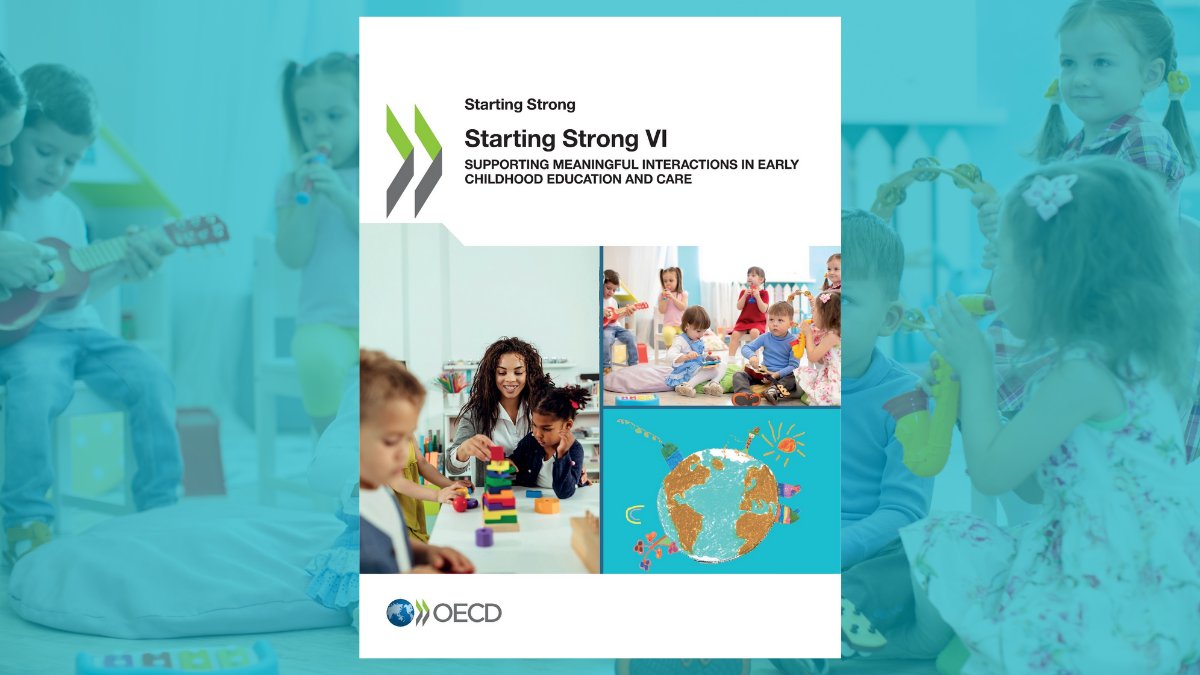 Our 🆕 Starting Strong report looks at drivers of quality in early childhood education and care

2⃣6⃣ countries
4⃣1⃣ jurisdictions
5⃣6⃣ different curriculum frameworks
1⃣2⃣0⃣+ different setting types

Read the report 👉 oe.cd/3OX 

#OECDEarlyLearning