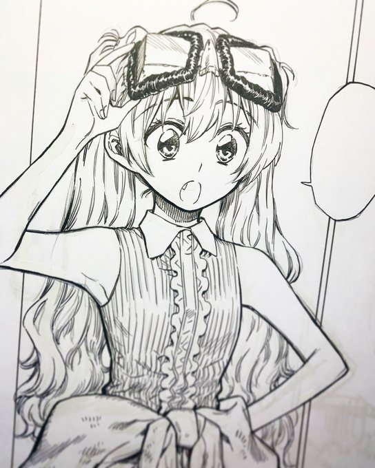 ステア2巻以降出てないから描くのは2年ぶりぐらい。時間の感覚が狂ってる。
#ニーナさんの魔法生活 