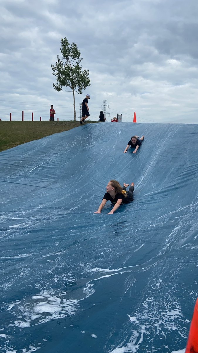 CLMSrvs's tweet photo. When you can’t have a whole school sports day, you still have the fun water stations in PE class! #rvsed https://t.co/doRfGHjGhW