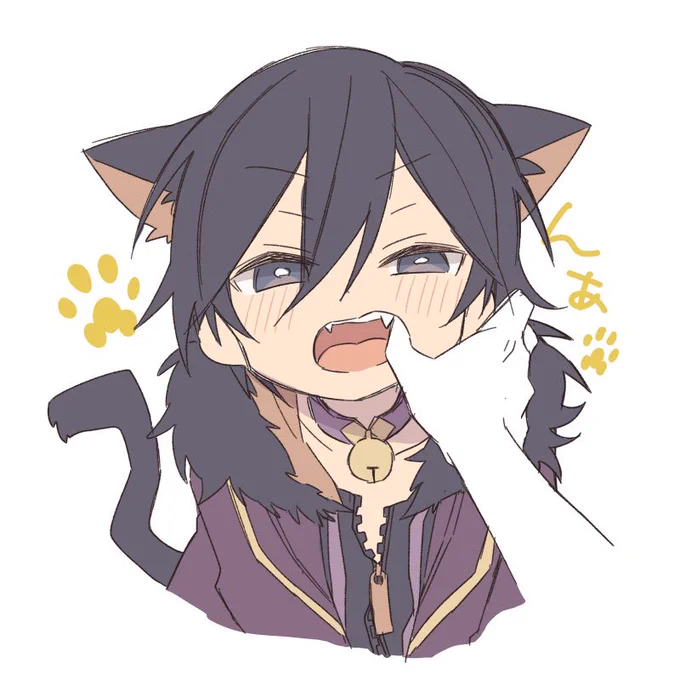 ネコちゃんにキバが生えたと聞いて 
