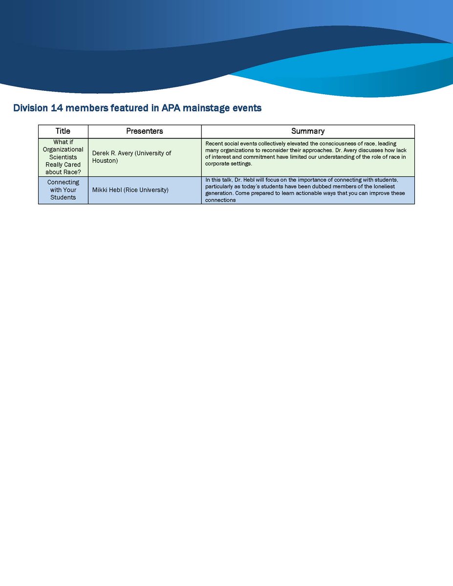 Check out <a href="/SIOPtweets/">SIOP</a>' #APA2021 lineup. There are some great sessions planned!

#IOPsych #workpsychology #psychology #psychchatter #psychtwitter