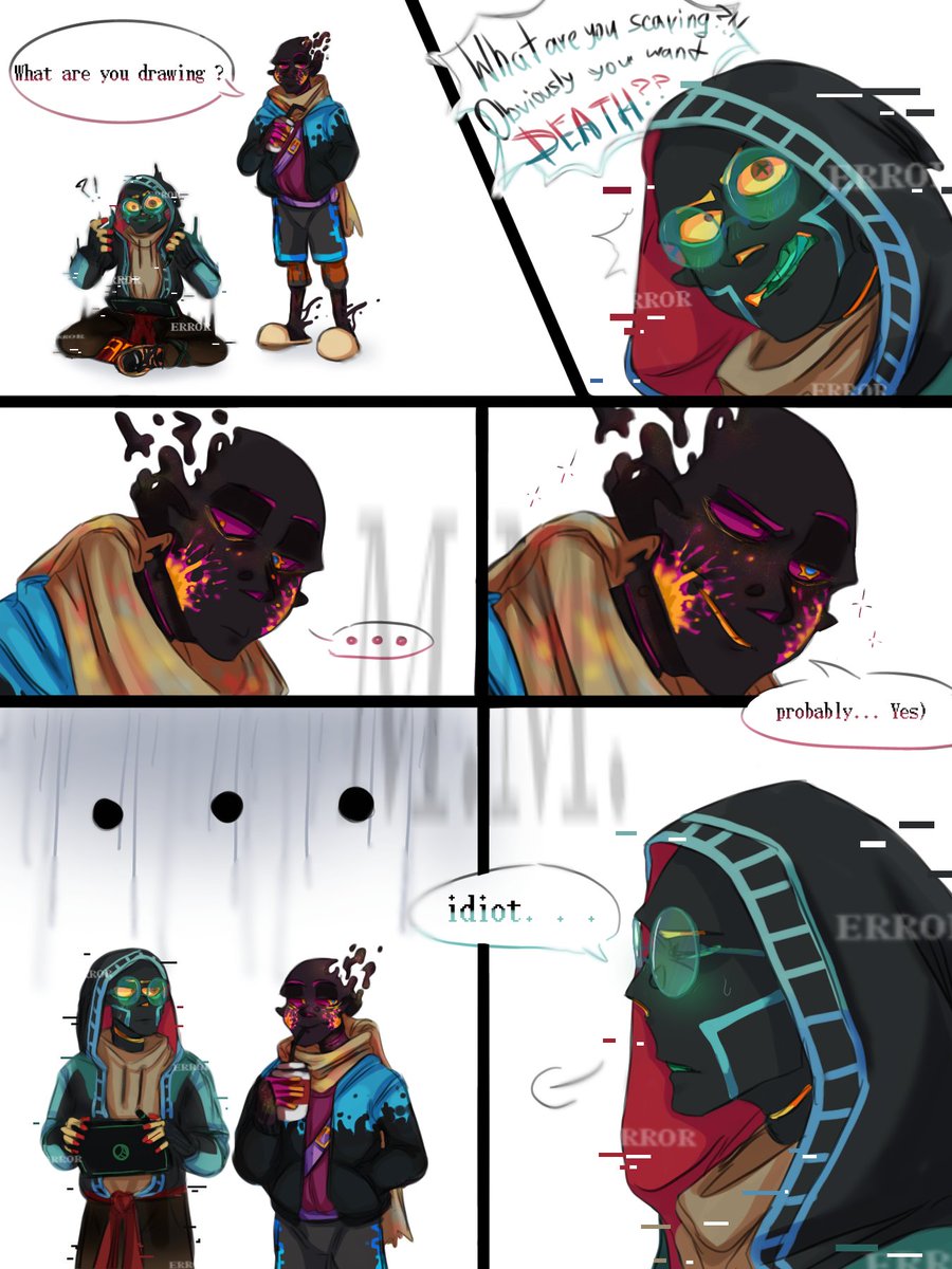PANDYS51407757's tweet photo. PART 2
( ENG ; RUS )
#PJ #PaperJam #Gradient_sans #Gradient #GradientPJ #Undertale_AU #undertail #sans https://t.co/x0jNnLdVKk