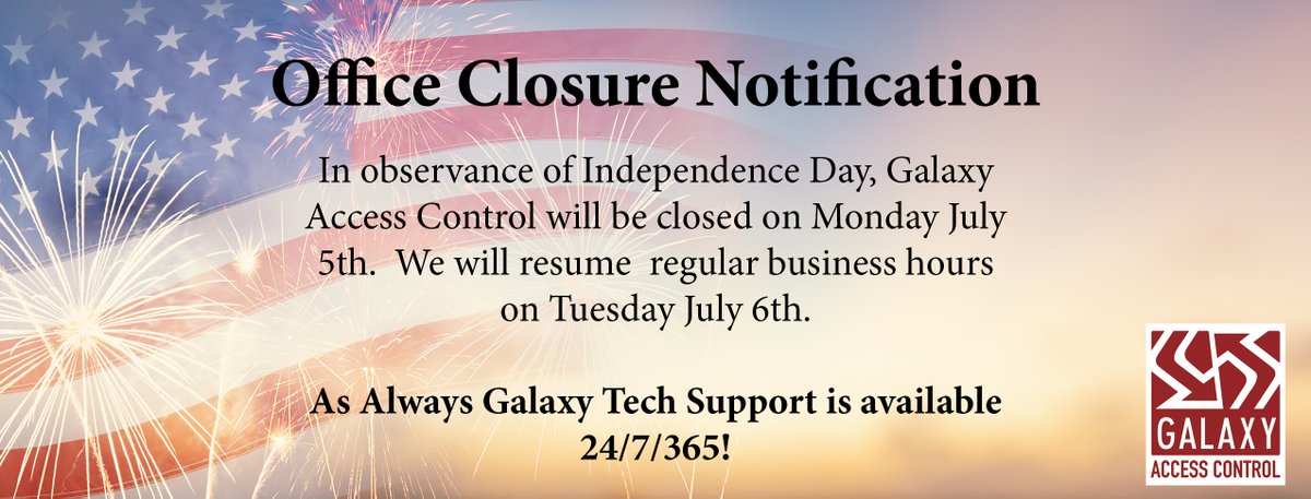 Office closure notification.#independenceday2021 #gcs2021 #accesscontrol
