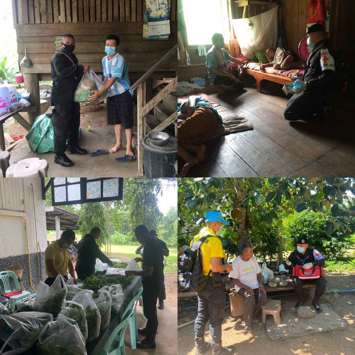 why_thahan's tweet photo. 🪖 Army Delivery ฉก.ทพ. 36 🥬🥦
นำผลผลิตทางการเกษตร+ของใช้จำเป็นสำหรับการป้องกัน #โควิด19 แจกจ่ายแก่ประชาชน พร้อมทั้งบริการตรวจโรคเบื้องต้น/เยี่ยมผู้ป่วยติดเตียง/ประชาสัมพันธ์การป้องกันโรคติดต่อต่างๆ 🏘 ณ บ้านห้วยหลวง และ บ้านท่าข้าม อ.แม่สะเรียง จ.แม่ฮ่องสอน 

#ทหารมีไว้ทำไม https://t.co/YlqxcYzKm6