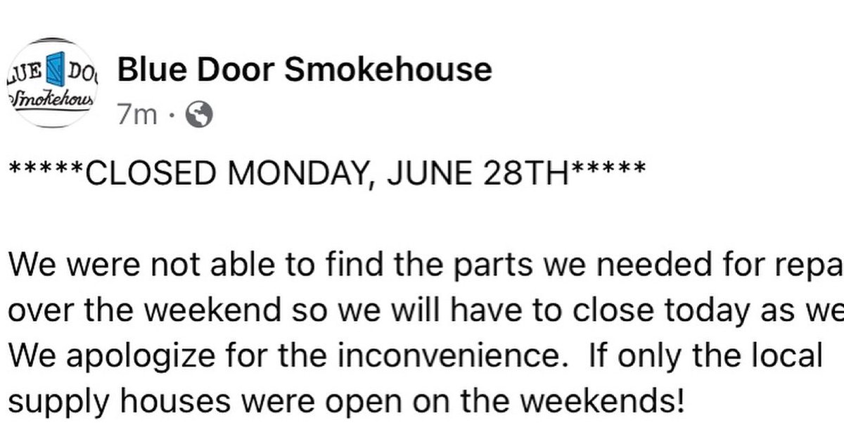 Blue Door Smokehouse (@bluedoorsmoke) on Twitter photo 