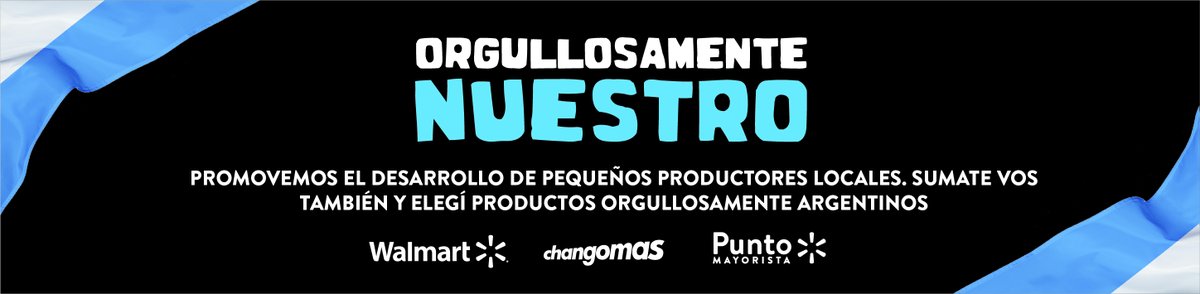 En el Día Internacional de las Pymes, celebramos el esfuerzo y el trabajo de los pequeños y medianos productores reforzando nuestro compromiso por ofrecer productos Orgullosamente Nuestros en cada sucursal Walmart, Changomas y Punto Mayorista del país. #PymesRegionales