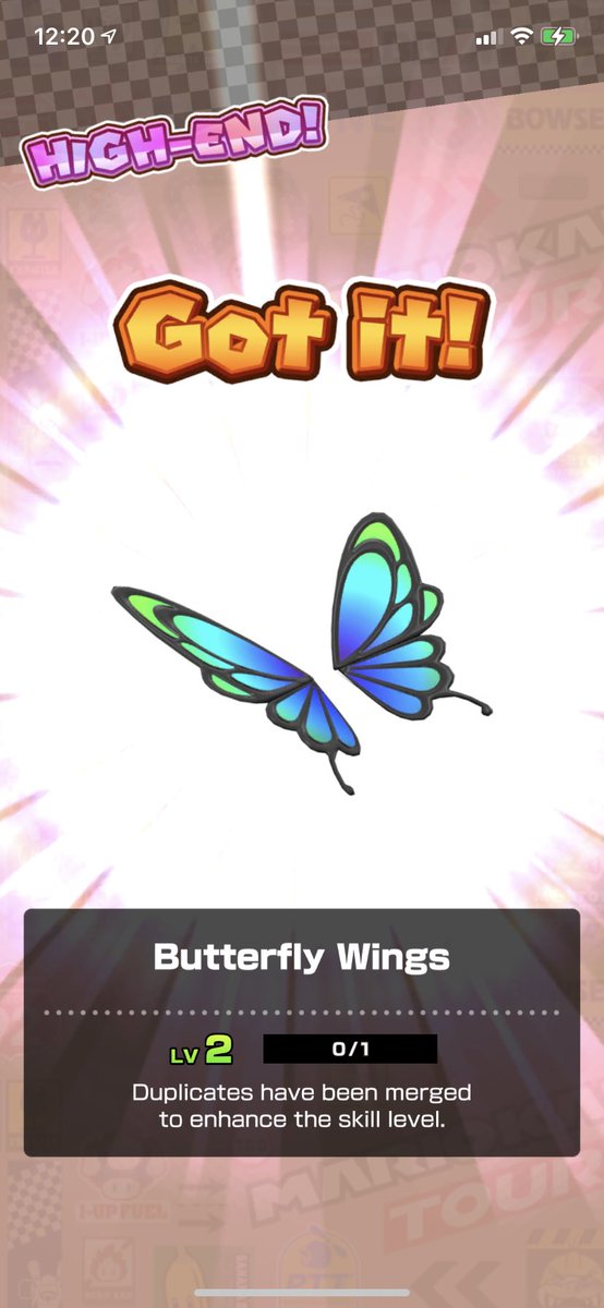 SpiderStaryu's tweet image. My rolls have been incredibly lucky on Mario Kart Tour! Got lots of good stuff like Racer Mario 👀 #mariokarttour #marioracing #pwing