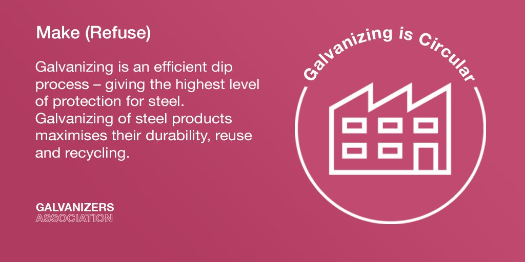 Galvanize_it's tweet photo. Find out how durability and reliability fit into the Circular Economy 👉 https://t.co/ntgC55nj89
#galvanizingiscircular #GiC #circulareconomy #construction #corrosionprotection https://t.co/AY4houEIWK