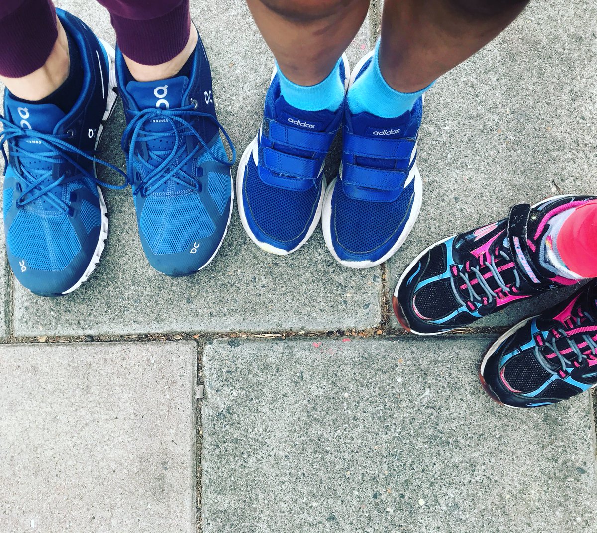 I told the kiddos when they got tired on our run to listen out for the person cheering them on. I am *totally* preaching what I need to hear, myself.