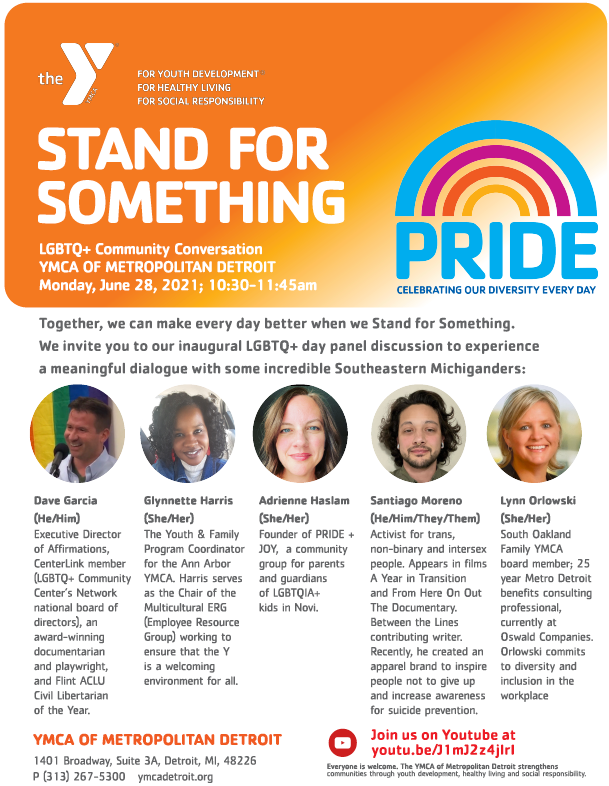ThingSheNeeded's tweet photo. Honored to be joining a wonderful PRIDE panel discussion with the @YMCADetroit this morning. 🌈 Stream it live at 10:30am ET: https://t.co/EbNcV7X0Vh. @NoviPrideAndJoy #NoviPrideAndJoy #FreeMomHugs https://t.co/uInWQhiOK6