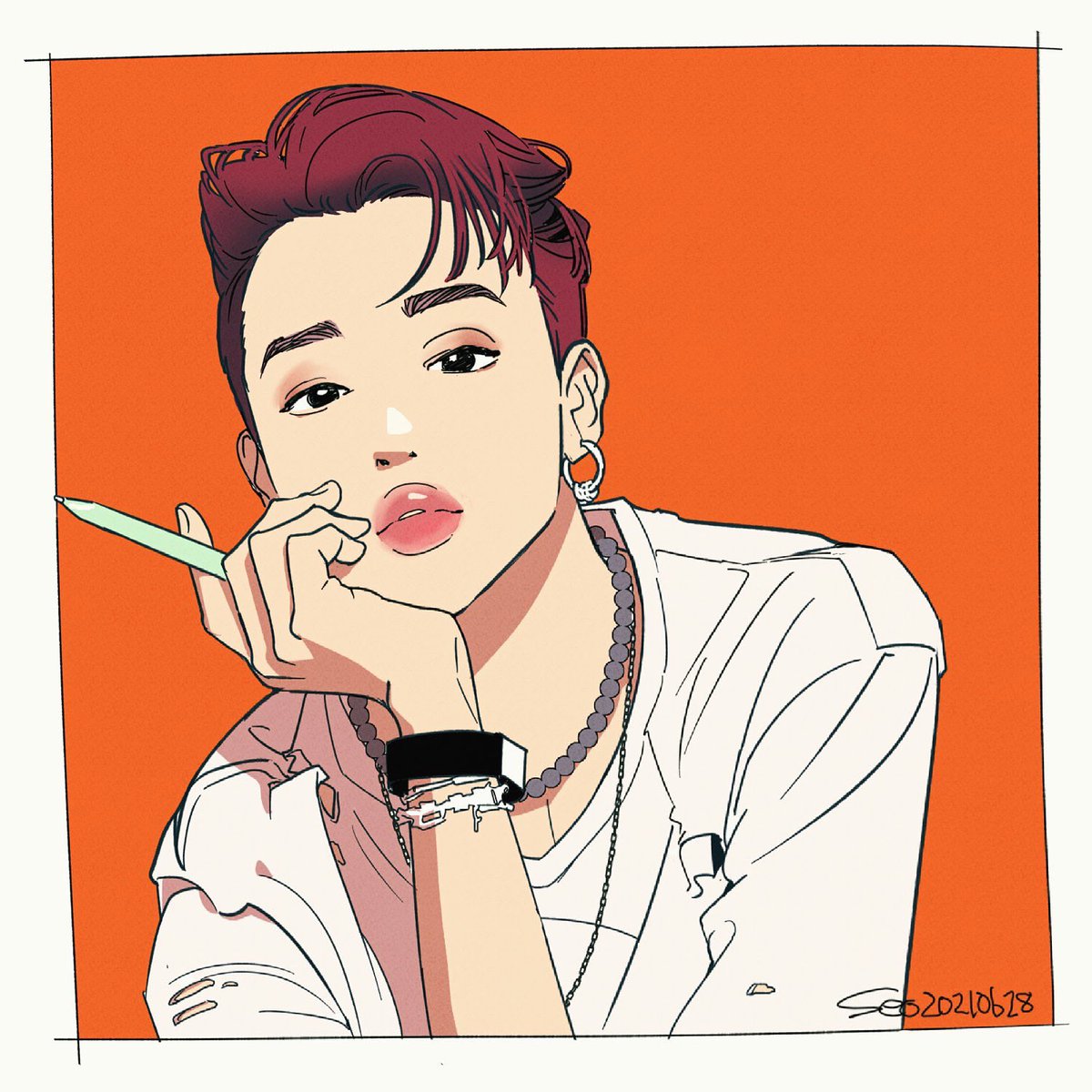 🐥😇🙏 #jimin #bts #BTS_Butter #btsfanart