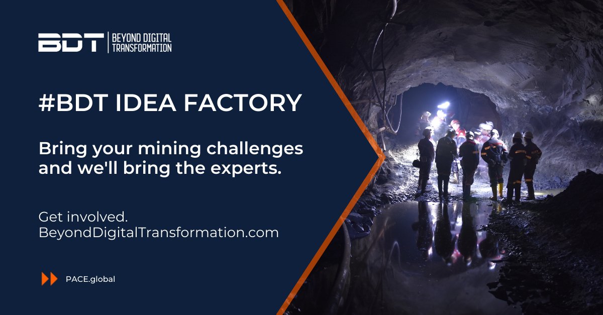 futureofmines's tweet photo. #BDTIdeaFactory is like nothing you've experienced before. You bring the challenge your #mining company is facing and we'll bring the experts to help you solve it.
For more info, visit https://t.co/RDhPu3lzel
#BDT2021 #conference #PACEglobal #CIMNational https://t.co/o7LdJadxuf