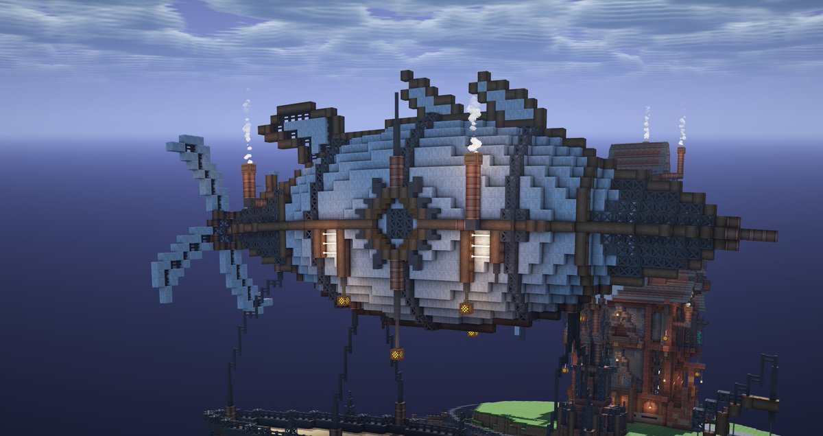 Prophet368's tweet photo. Casa in stile Steampunk + Nave volante da trasporto!
Diventa un Patreon per avere le schematics in anteprima!
https://t.co/E8TVFsIcQK

#Minecraftbuilds #minecrafter #Minecraftbuilds #steampunk #devoriansteampunk #cargoairshio #bighouse https://t.co/P09rNTKtmE