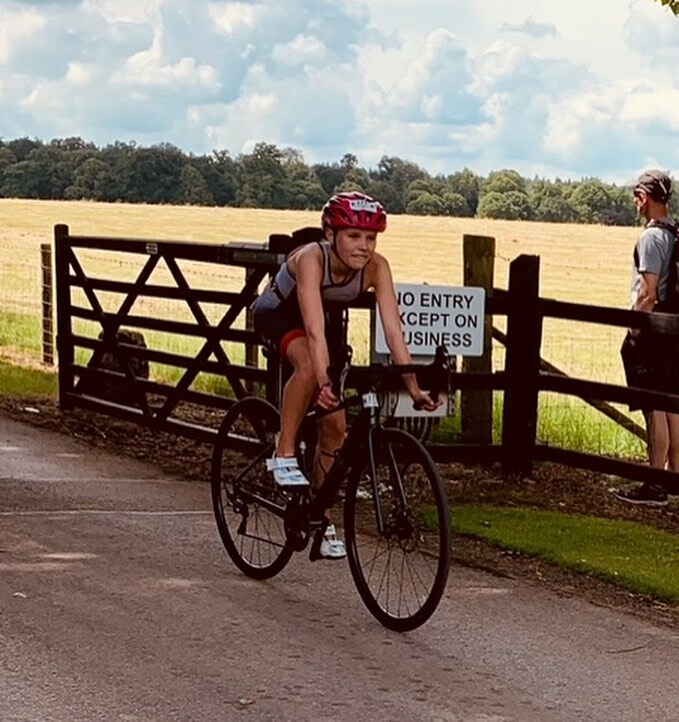 One of our #starsofthefuture @seaena_silvester at this weekends <a href="/bowoodtri/">Bowood House Triathlon</a> 

Coming up through the ranks and an active member of the Jersey Tri Club… she came a smashing 6th position in Tristars 3 having the fastest girls swim time in a tough UK fiel… instagr.am/p/CQqg2niHMtE/