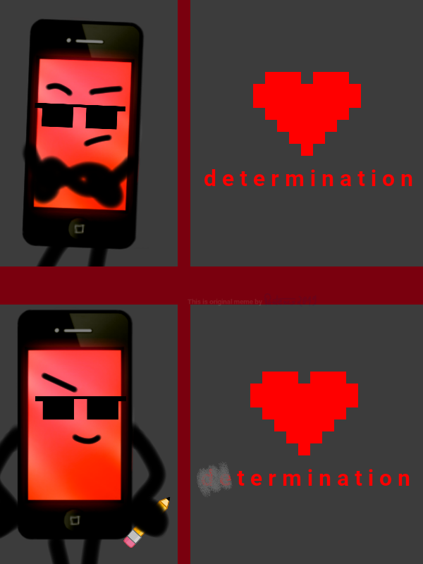 oldPanterus2019's tweet photo. #MePhone4S
#InanimateInsanity #meme #Undertale #determinated #determination #terminationXD #TERMINATOR #red #MeanwhileSomewhereInPoland #PanterusPoProstu #UwU
App: Sketch
@AnimationEpic
.
.
.
Have nice day/night ❤ https://t.co/brmU7aQFDX