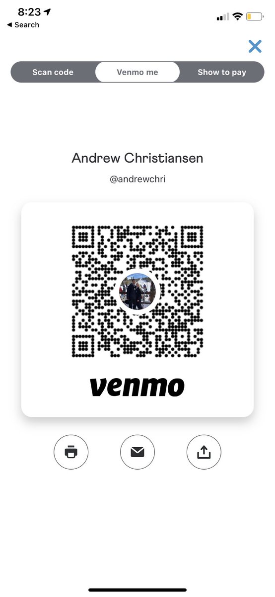 Please <a href="/Venmo/">Venmo</a>!! Would really help me out