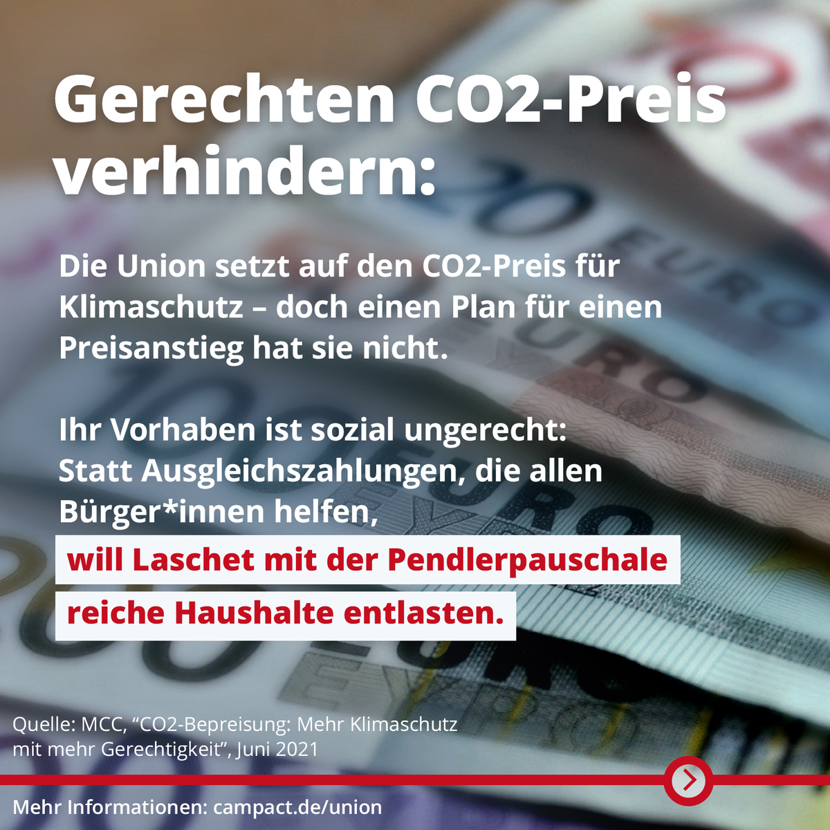 campact's tweet photo. Wir haben das @CDU-Wahlprogramm unter die Lupe genommen 🔍. Unser Fazit: Viele Phrasen, wenig Inhalt - unter einem Kohle-Kanzler @ArminLaschet droht die Klimakrise weiter zu eskalieren.

➡️RT - und decke damit die leeren Wahlkampf-Phrasen auf! #LaschetVerhindern 

🔍-Thread (1/2) https://t.co/8CrdHTbdi1