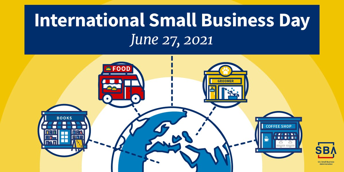 #ICYMI: Yesterday was #InternationalSmallBusinessDay! 🌍🎉 

#DidYouKnow? There are more than 30 million small businesses in the United States. 🇺🇸

Explore resources that can help small businesses start, grow, expand or recover. ▶️ sba.gov