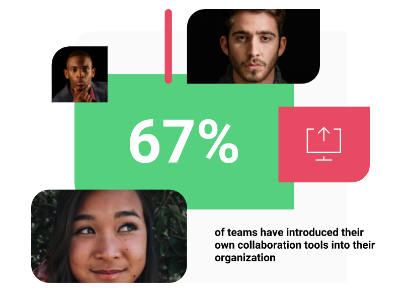 eXoPlatform's tweet photo. Get this: 67% of teams have introduced their own collaboration tools into their organisation 💻 📱
Discover how to remain in charge of your #digitaltransformation thanks to our solutions and reduce the security threats
👉 https://t.co/UeZeI9odYG https://t.co/YzYrbSAAVA