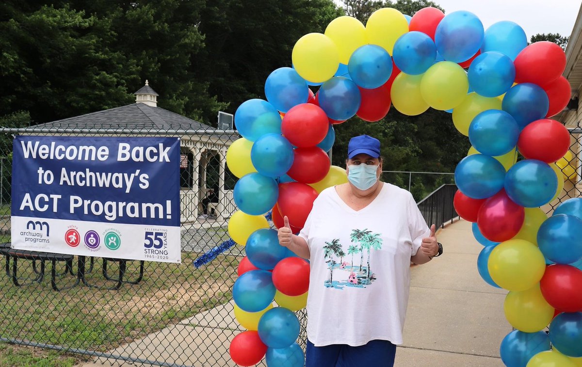 ArchwayPrograms's tweet image. After a long 455 days of being temporarily closed, Archway’s Adult Counseling and Therapy (ACT) Partial Care Program has officially re-opened its doors! Please join us in giving everyone a very warm welcome back!!  #ArchwayFamily #WeLoveOurClients #WeMissedYou #AdultPartialCare