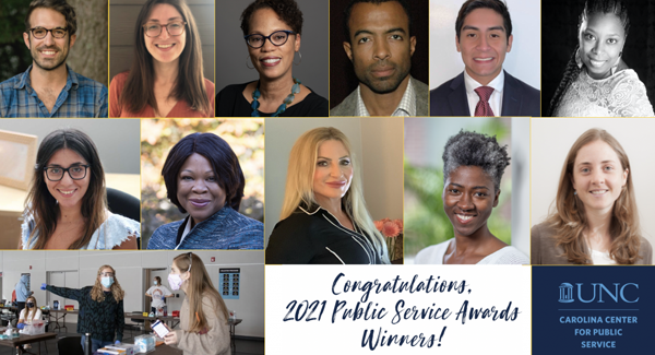 CREATE_UNC's tweet photo. @Blkcommunities Conference co-chairs, @magabritle and @Karla_Slocum, recognized by #UNC Provost with Engaged Partnership Award. Read @magabritle’s heartfelt thank-you to those who made the conference a reality in our #CreatingProsperity newsletter. (1/2) https://t.co/O8TS1zPPi0