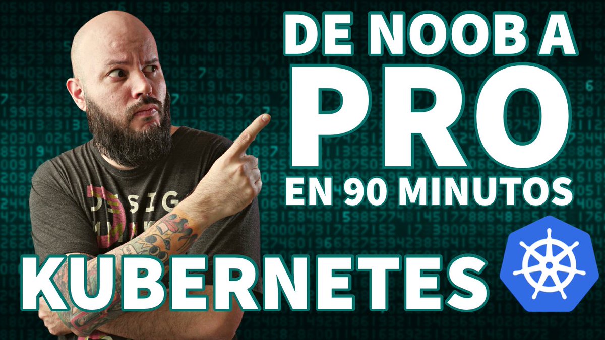 PeladoNerd's tweet photo. Hice un video de un curso COMPLETO de Kubernetes con todo lo necesario para pasar la parte de Kubernetes de una entrevista SRE basado en mi experiencia de mas de 3 años como usuario y entrevistador. RT que es gratis!

https://t.co/PWsIbyziG4 https://t.co/Mqo8EhGlIb