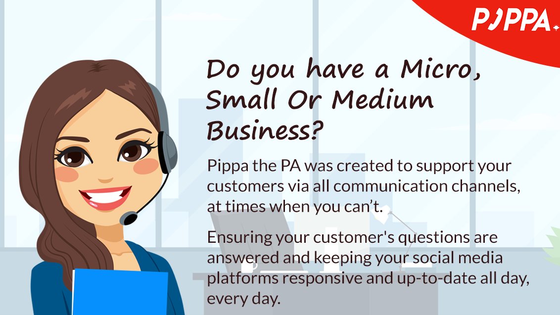 pippa_pa's tweet photo. Do you have a micro, small or medium sized Business?

See how Pippa the PA can help you manage communication channels at times when you can't. 

https://t.co/Vpl4fo9jjx

#Smallbusiness #Microbusiness #VirtualPA https://t.co/aBRxxTe2U0