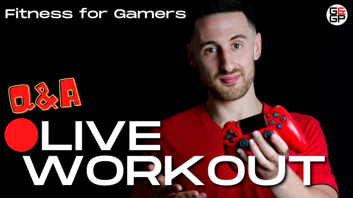 GainsNGames_Pro's tweet photo. 🔴LIVE - Home Workout for Gamers tn at 9pm est!
https://t.co/eF9CkYtuff

Learn how to exercise &amp; join an awesome community that will help you stay motivated!
Ask any questions you have live in chat
For ALL fitness levels!

#exercisesforgamers #athomeworkout #liveworkout https://t.co/qI9oHcY3T2