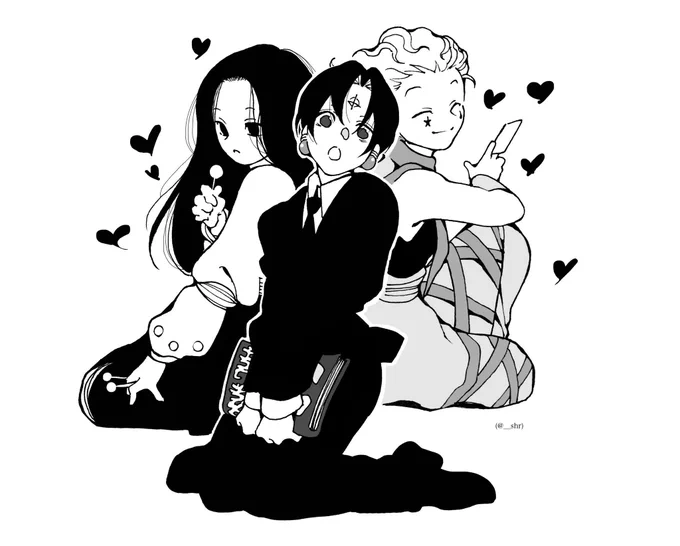 これは普段の100倍甘めに描いてしまったアダルトリオ 