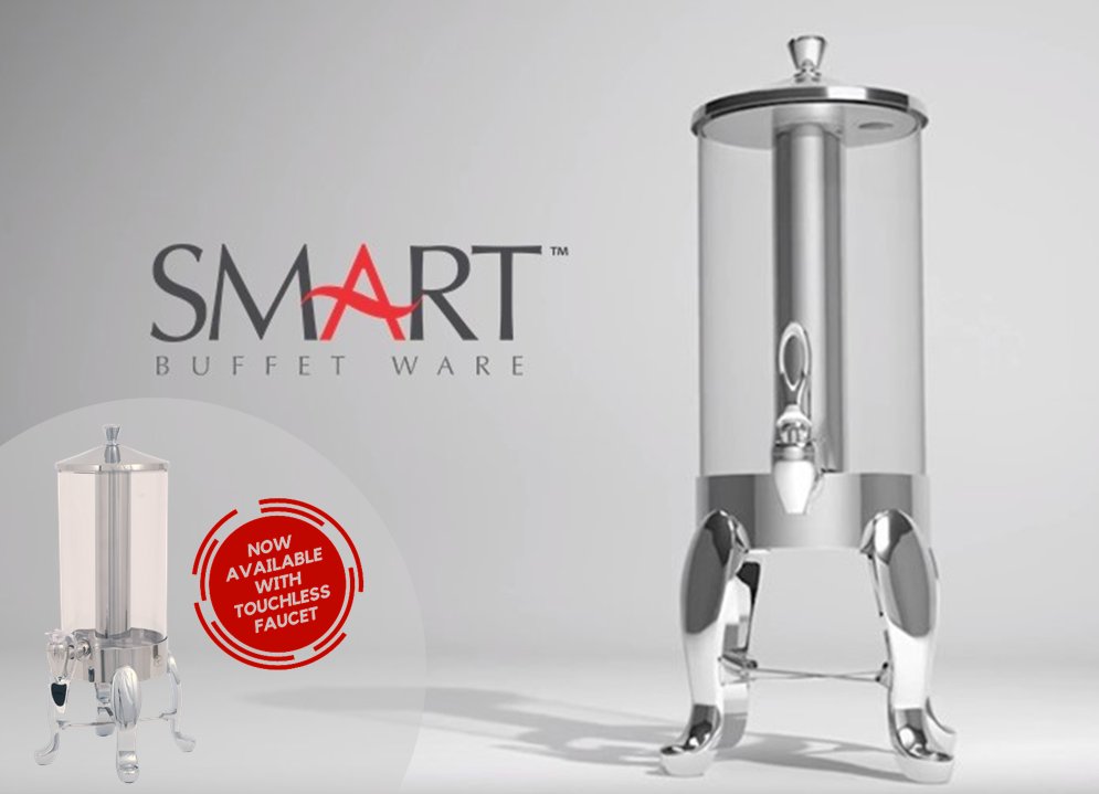 SMARTBuffetWare's tweet image. You'll get elegance and class when you choose the SMART Euri Beverage Dispenser.
smartbuffetware.com

#euribeverage #smartbeverage #beveragedispenser  #smartbuffetware #smartsolutions #hospitality #foodservice #buffet #catering #events