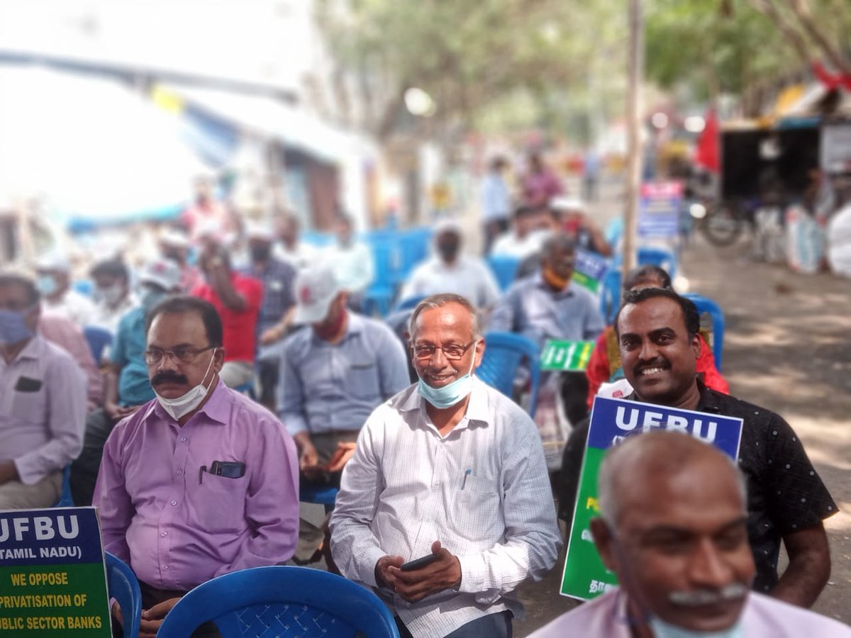 AUCBO_Tamilnadu's tweet photo. @nsitharaman @PMOIndia @MamataOfficial Privatization is not the panacea for all its ills, public sector undertakings were created by Government of India to make a self- sufficient Nation
#SavePSUBanks
#SaveNation
#StopPrivatisation
#PrivatizationNoSolution
#IndefiniteBankBandi https://t.co/oNbP6SuK9C