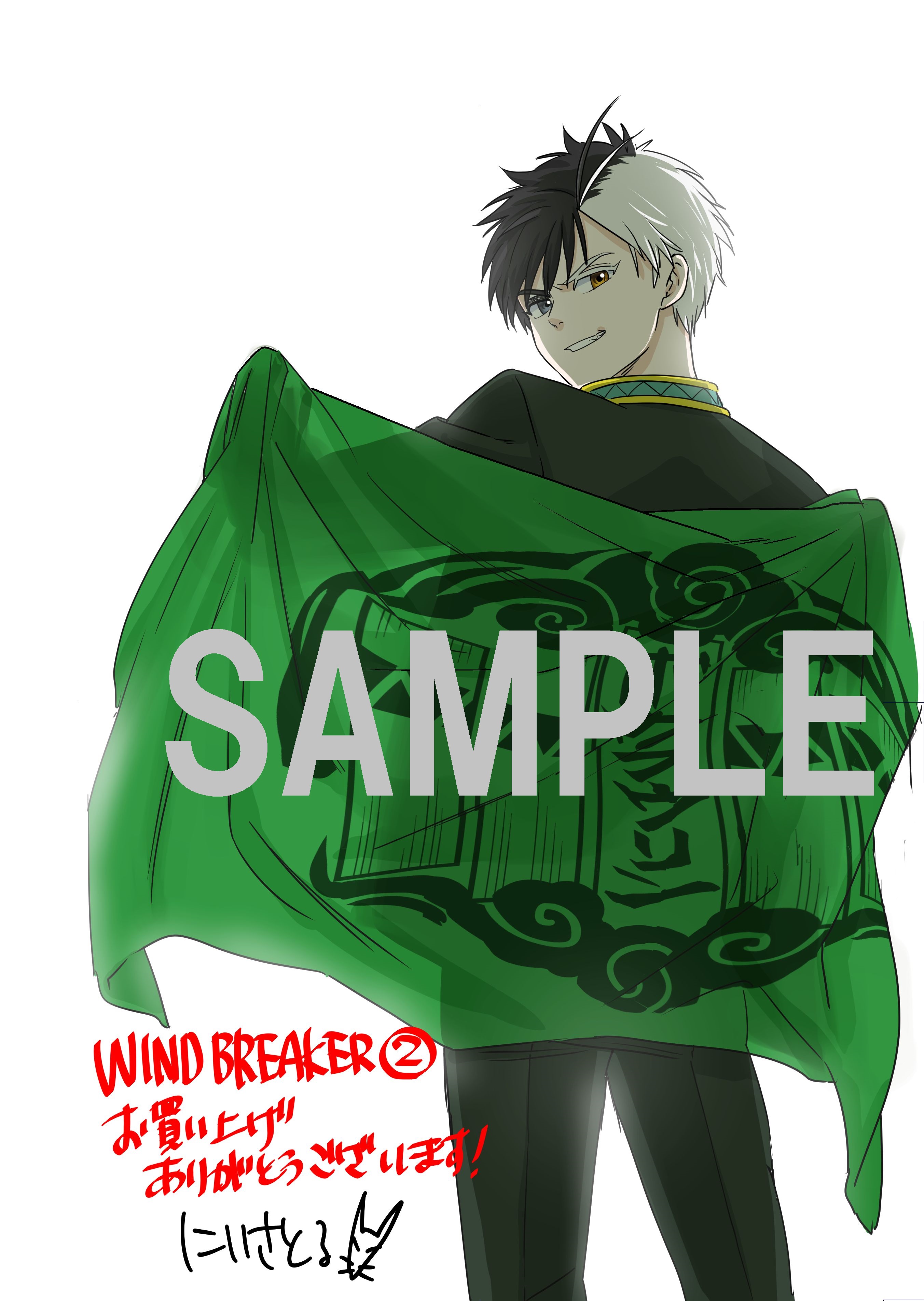 Wind Breaker ウィンブレ　イラストボード 公式『WIND BREAKER(ウィンドブレイカー)』 on X: 