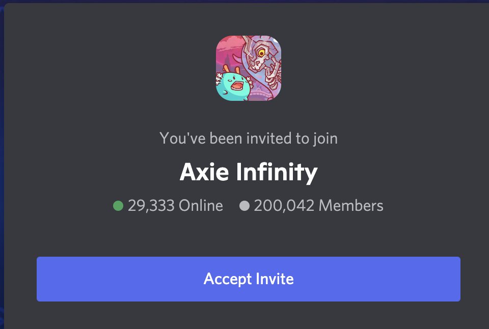 توییتر \ Axie Infinity | #AxieOrigins در توییتر: «200,000  warrior-philosophers have joined the Axie Discord. We're on track to become  the largest Discord the world has ever seen. More than a game. $