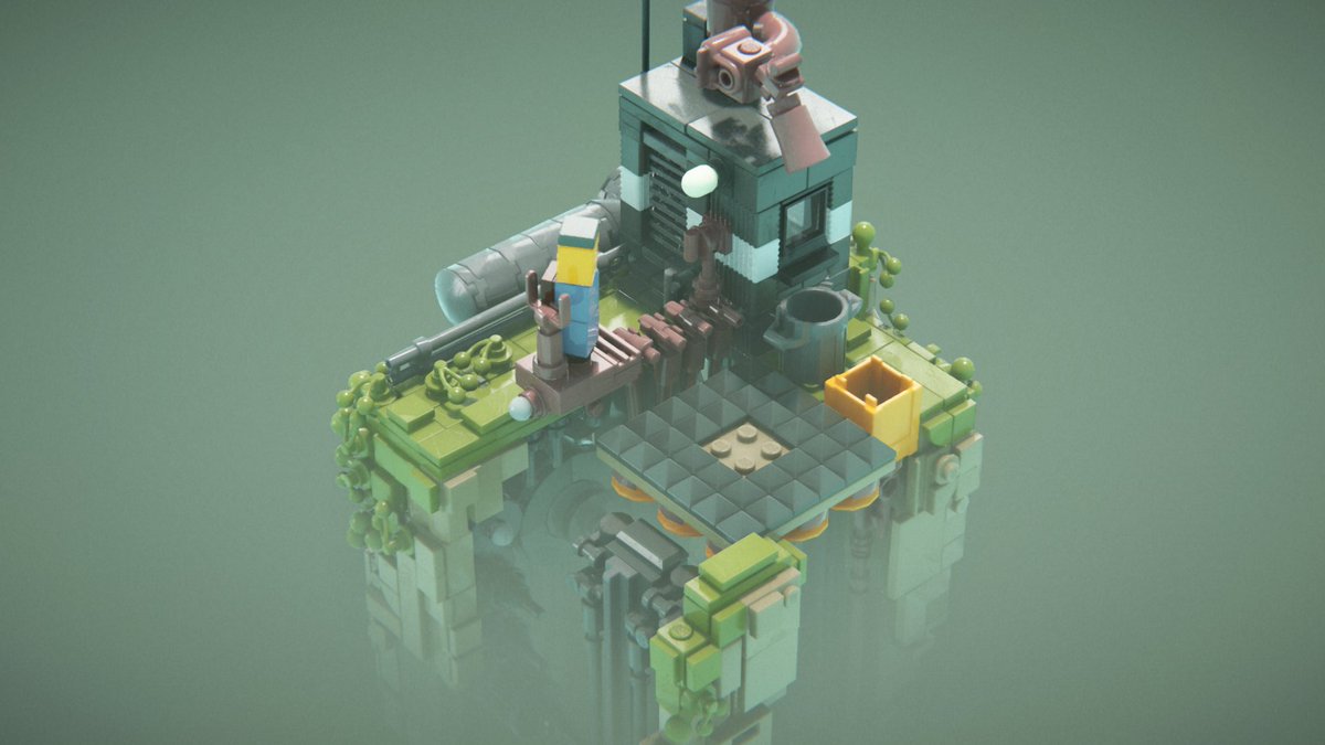MakintoshGamer's tweet photo. Kolejna króciutka i minimalistyczna, a także bardzo ciekawa gra logiczna która pierwotnie ukazała się na urządzeniach #Apple w 2019, a nie tak dawno (bo 22-czerwca) miała premierę na PC oraz #NSwitch 👌.

#PC #LEGO #BuildersJourney #LightBrickStudio #StayTheFuckHome #zostanwdomu https://t.co/HHIrIkGGcH