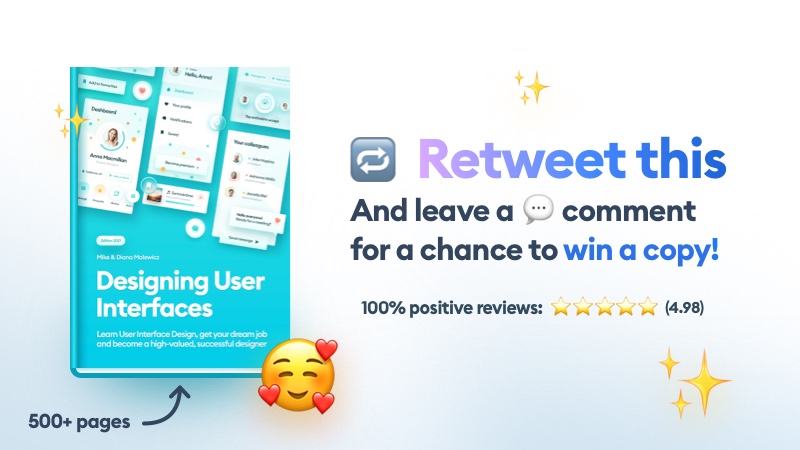 To celebrate 3500 followers, I'm giving away one copy of my book! 🥳🥰

To participate retweet this, leave a comment and in a few days I'll pick a winner 🤗

(If you already have the book and you win, you will get a full refund 🤘) 

Let's share the ❤️!