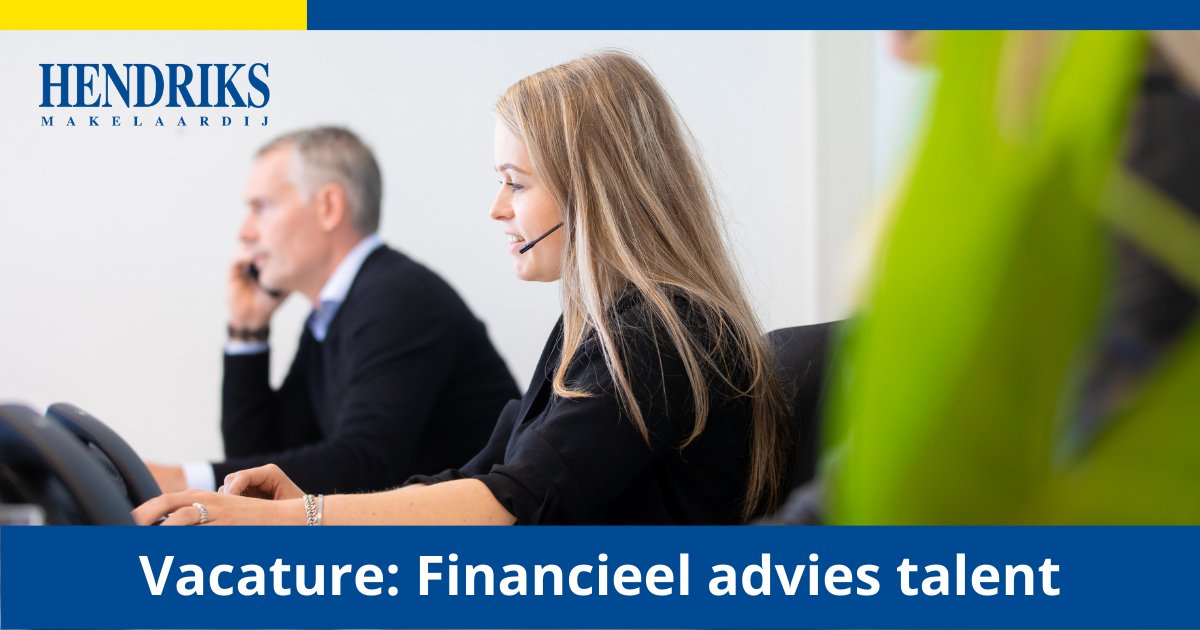 Kom bij ons werken als #Financieel advies talent. 

Om binnen onze organisatie werkzaam te zijn is extra leuk en uitdagend, omdat er vanuit onze afdelingen Makelaardij en Verzekeringen structureel commerciële kansen liggen.

#Solliciteer direct!

bit.ly/3x1Rghj