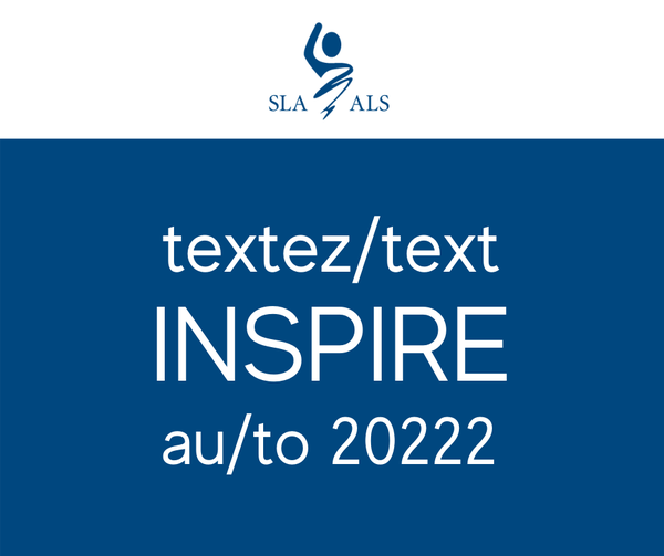 Faites un don en quelques secondes!
Textez 𝗜𝗡𝗦𝗣𝗜𝗥𝗘 par SMS au 20222 pour faire un don de 5 $
#VaincrelaSLA

Donate in a few seconds!
Text 𝗜𝗡𝗦𝗣𝗜𝗥𝗘 to 20222 to make a $5 donation
#StrikeOutALS

#Nordiques 
#Canadiens
#SLA 
#ALS 
#Espoir 
#Hope