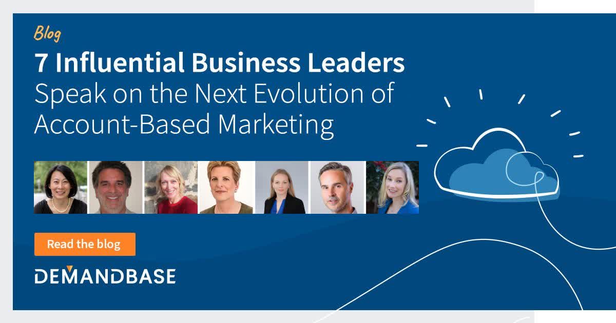 RuthPStevens's tweet photo. I am proud share my insights on the next evolution of ABM along with B2B marketing pros @robleavitt @slosee @masha3003 @kerrileevogel @joel_b2beditor &amp; @PamDidner in this post on the @Demandbase blog https://t.co/0JBGJsTqzZ by @justinlevy #ABXGuide #ABX #B2BGTM https://t.co/ULCngzXs8h