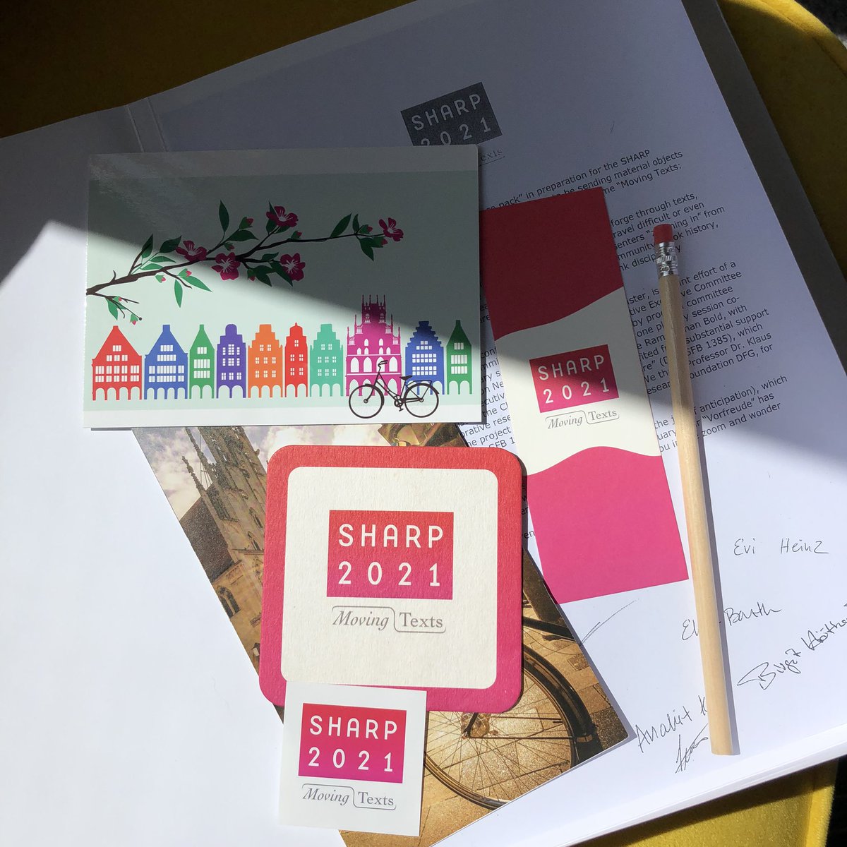 bullieob's tweet image. Super excited for #SHARP2021! A lovely surprise in the mail this morning ☺️