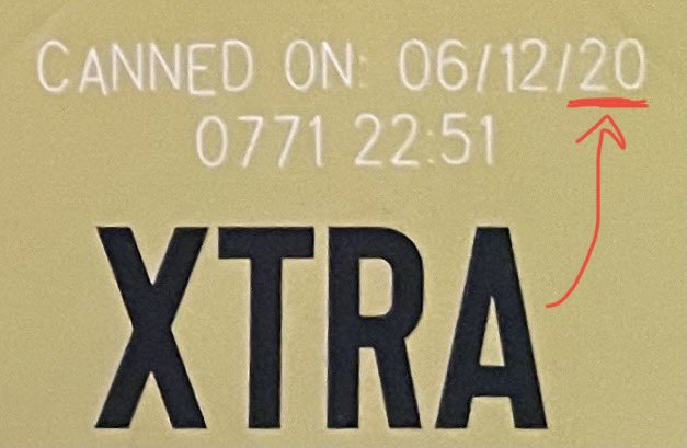 iswza's tweet photo. I ❤️ that @TotalWine gives me access to @surlybrewing Xtra, but 💔 when I get home with my curbside pickup from the @TotalWine Greensboro (Oakwood Square) yesterday to learn all 8 cans are severely outdated. You can do better, @TotalWine. No more curbside pickup for me. https://t.co/erPAkmrDv2
