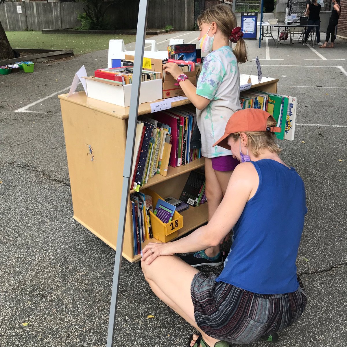 PHACharter's tweet photo. Thanks to all who came to our Summer Kick-Off Vaccine Drive on Saturday! Volunteers & staff assisted families in completing school registration & distributed free uniforms, books, & supplies, while our partner @Curative gave COVID vaccinations.
#EdThatAddsUp #PHAmily #GetTheVax https://t.co/PogogiuKhc