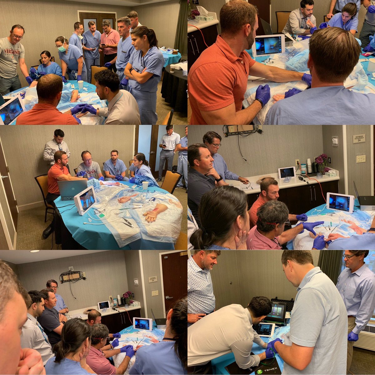 IndyHandFellows's tweet image. Lab with Dr Crosby demonstrating Endoscopic Carpal Tunnel and Dr Merrell with Cubital Tunnel #indyhandfellows #carpaltunnel #cubitaltunnel 📸 credit: Kristy Brooks - TriceMedical