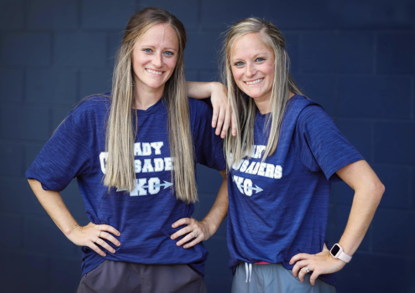 JGriedl's tweet photo. Congratulations to my twin sisters, Michelle (HC) and Jenn (Asst. Coach), named @vypehouston Women's Cross Country Coach of the Year. A 2nd place state finish, and best season in school history!
They are the real talent in the family! @clhstxathletics
#FAMILY
#RunForTheOne https://t.co/lqAvEDsIIo