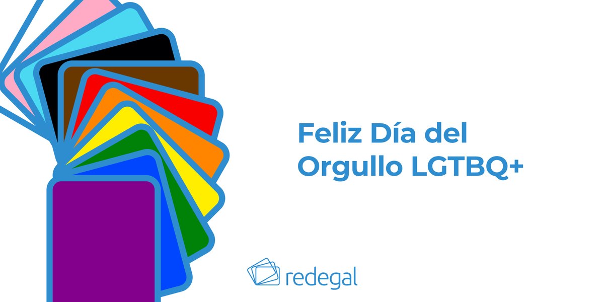 En Redegal apostamos por la #diversidad, la tolerancia, la igualdad y la visibilidad, seas quien seas y ames a quien ames. ¡Feliz #DíaDelOrgulloLGTBQ+ 🏳️‍🌈!