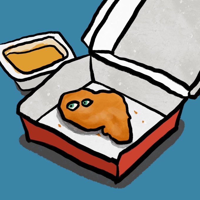 チキンナゲットのtwitterイラスト検索結果