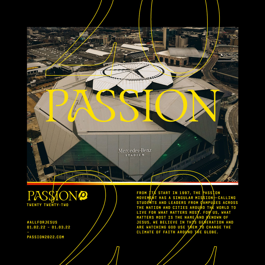 Passion Conference 2022 Schedule